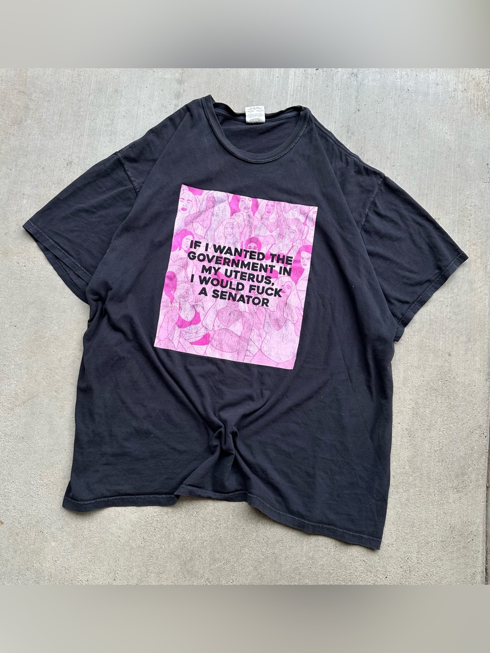 Comfort Colors Funny Pro Choice Graphic T-Shirt 2XL